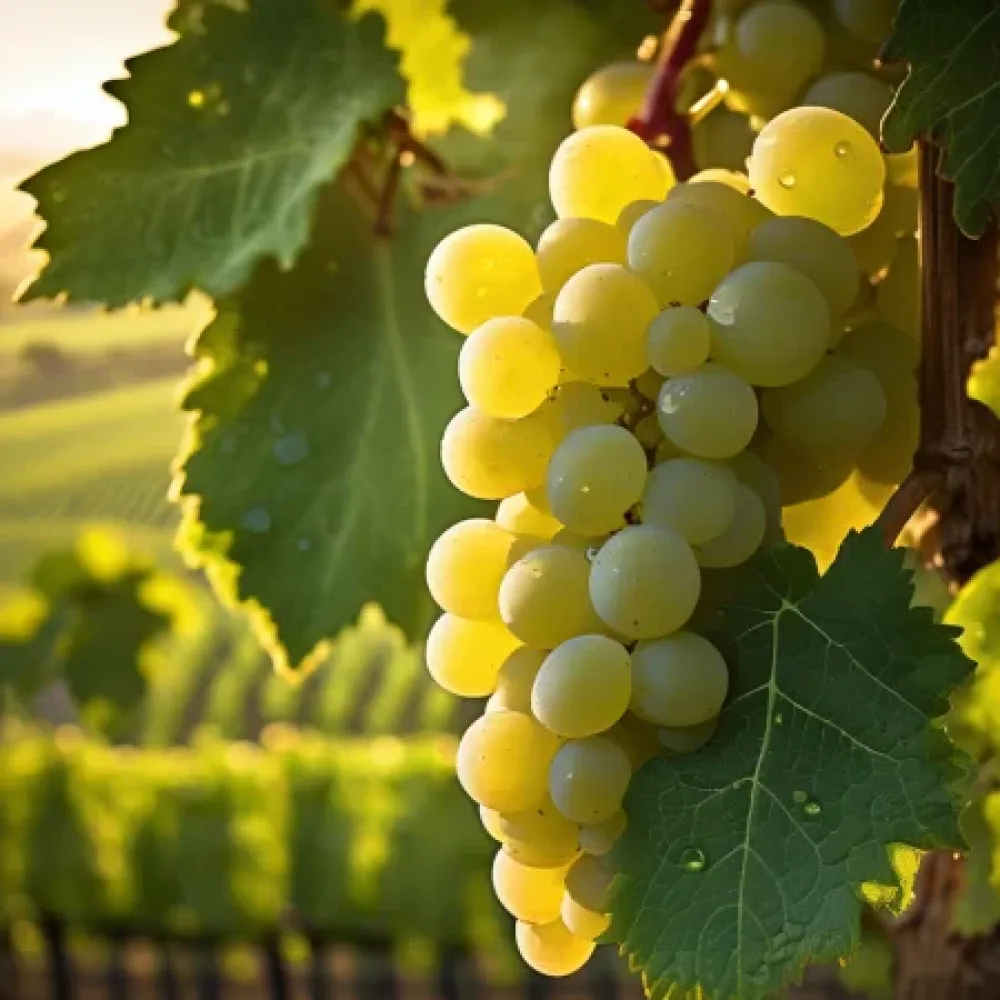 Loza sorte Chardonnay - bijela vinska, rano dozrijeva