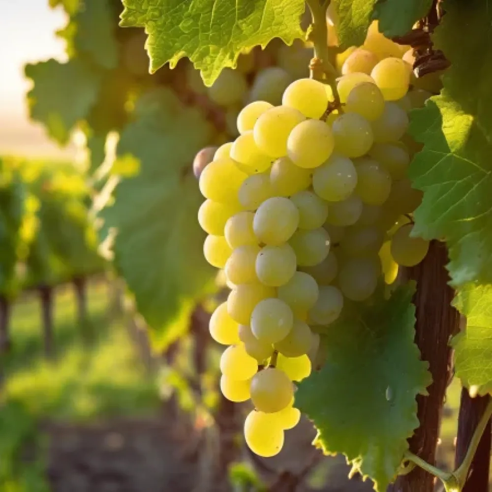 Loza sorte Chardonnay - bijela vinska, rano dozrijeva